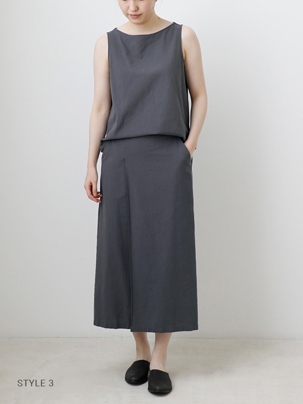 evam eva｜cotton sleeveless｜ladies',tops