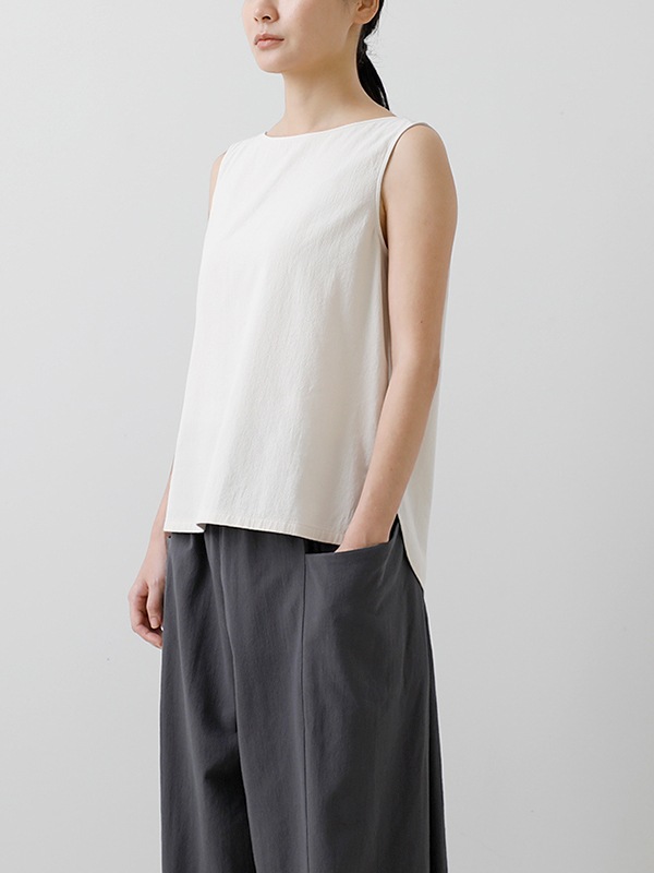 evam eva｜cotton sleeveless｜ladies',tops
