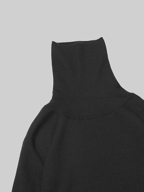 evam eva｜cashmere silk turtleneck｜ladies',tops