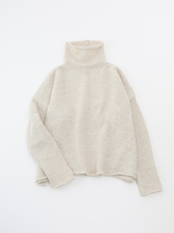 evam eva｜low gauge turtleneck｜ladies',tops