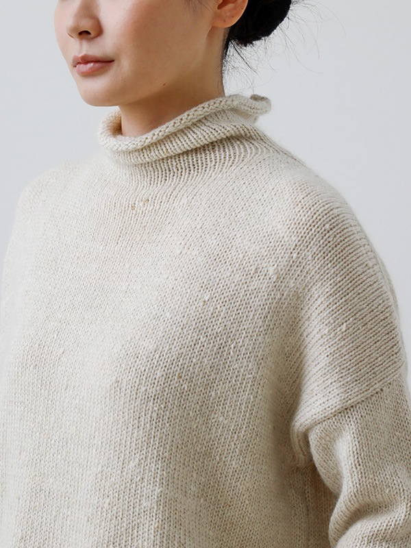 evam eva｜low gauge turtleneck｜ladies',tops