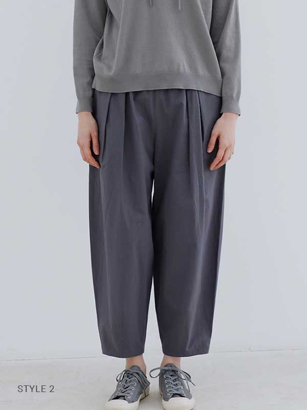 cotton cocoon pants
