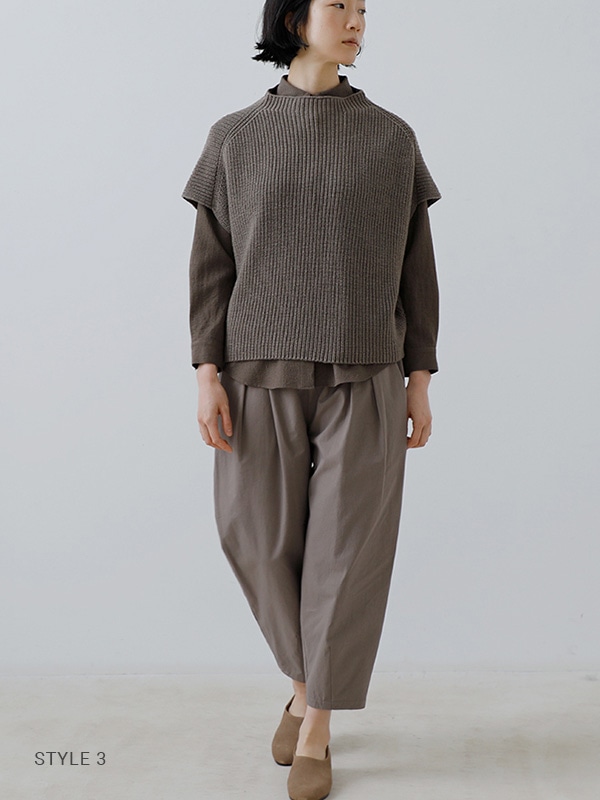 cotton cocoon pants