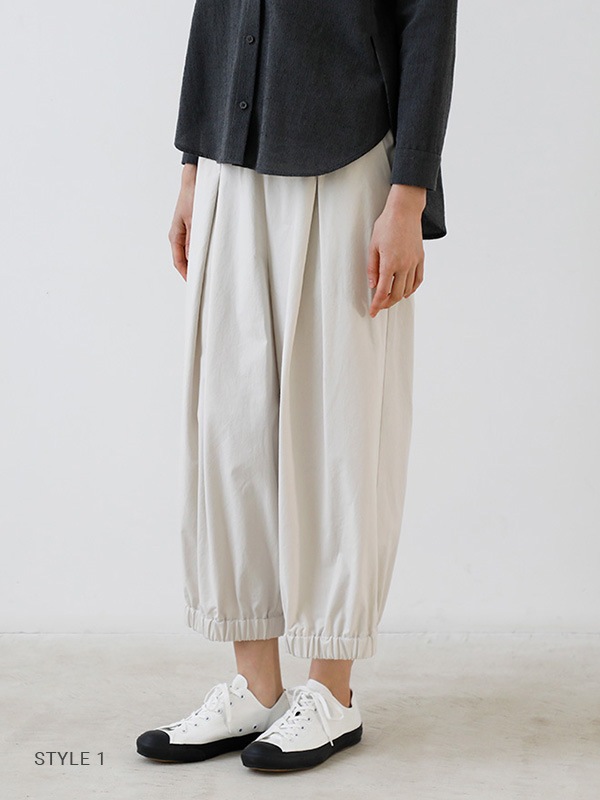 cotton cropped pants
