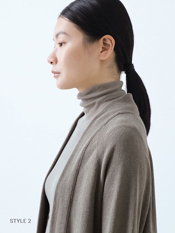 evameva cotton turtleneck 定価22,000円 evam eva｜cotton turtleneck｜ladies',tops