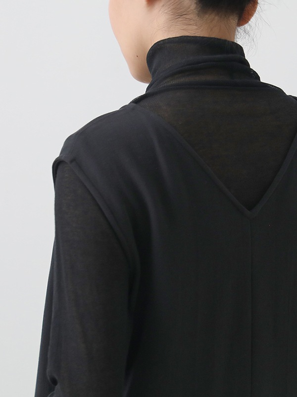 evam eva｜cotton turtleneck｜ladies',tops