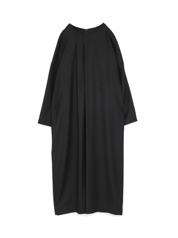 black tuck one-piece
