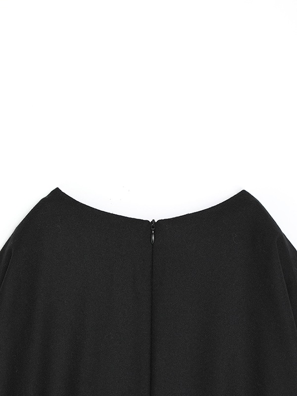 black tuck one-piece