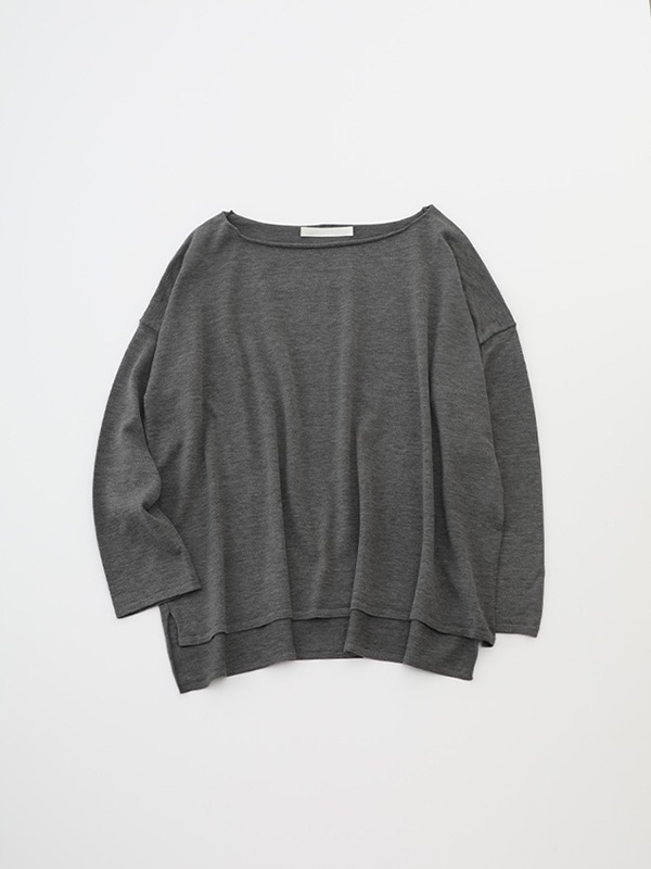 evam eva｜cotton silk pullover｜ladies',tops