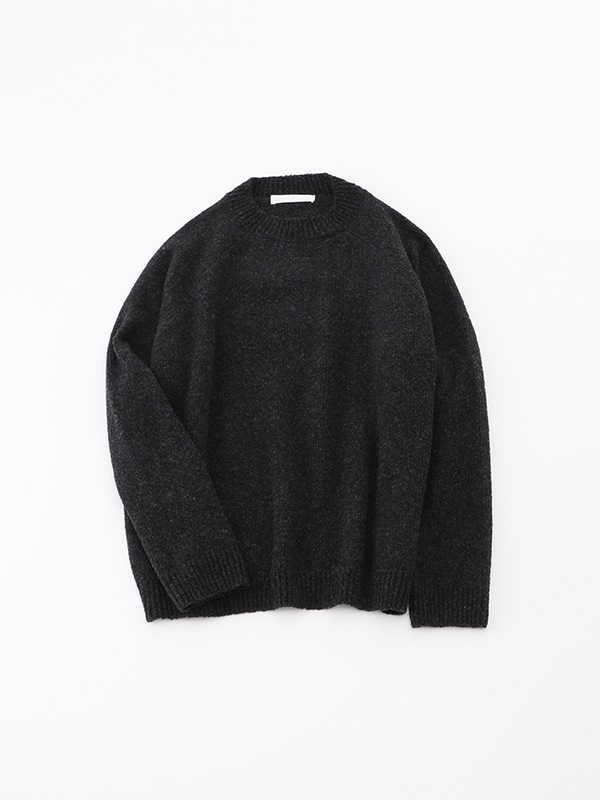 evam eva｜boucle yarn raglan pullover｜ladies',tops