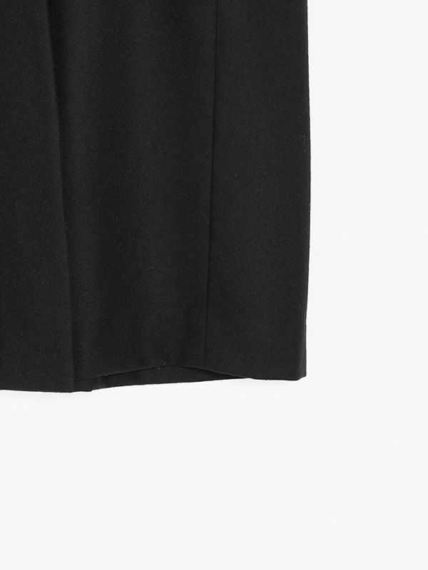 black long vest