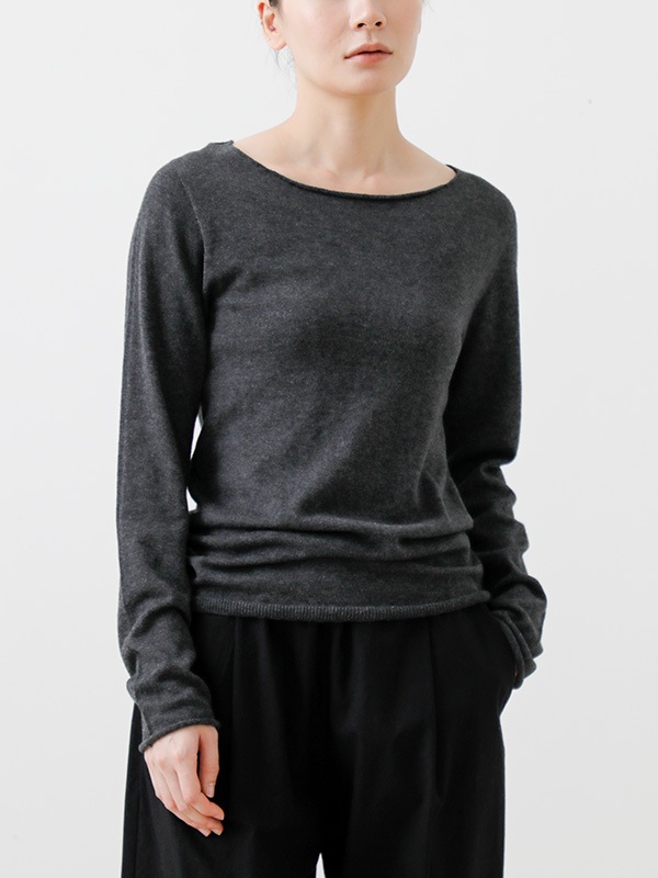 evam eva｜cotton cashmere pullover｜ladies',tops