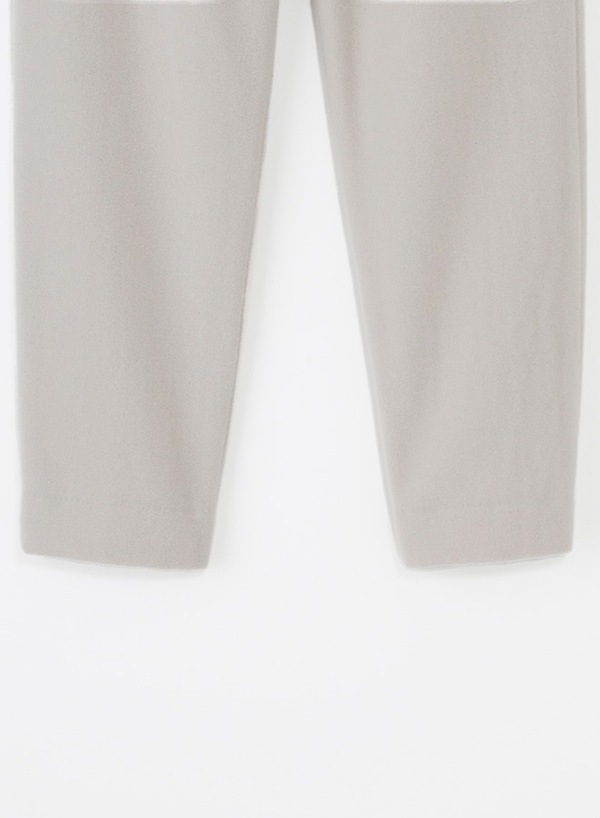 wool tuck pants [men's]