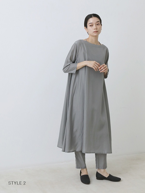 evam eva｜cupro silk one-piece｜ladies',one-piece