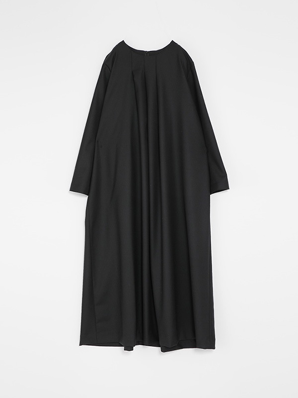 black tuck one-piece