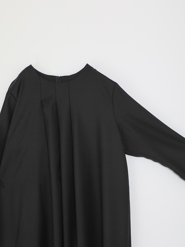 black tuck one-piece