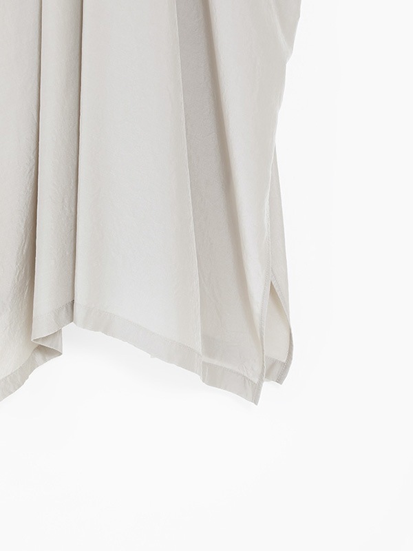 cupro silk poncho