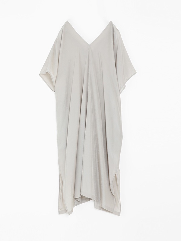 cupro silk poncho