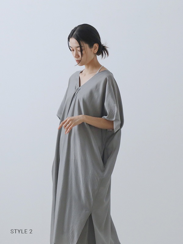 cupro silk poncho