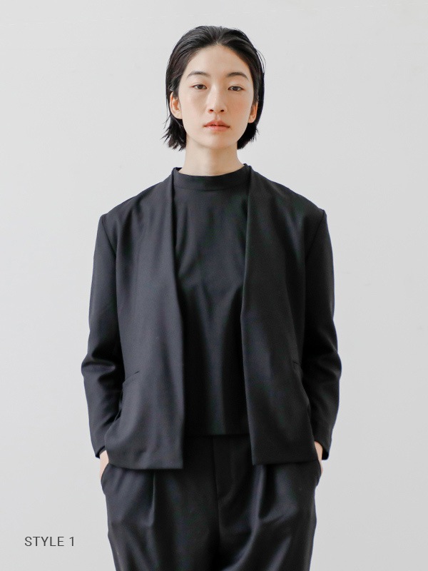 black jacket