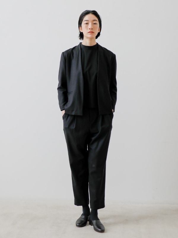 black jacket