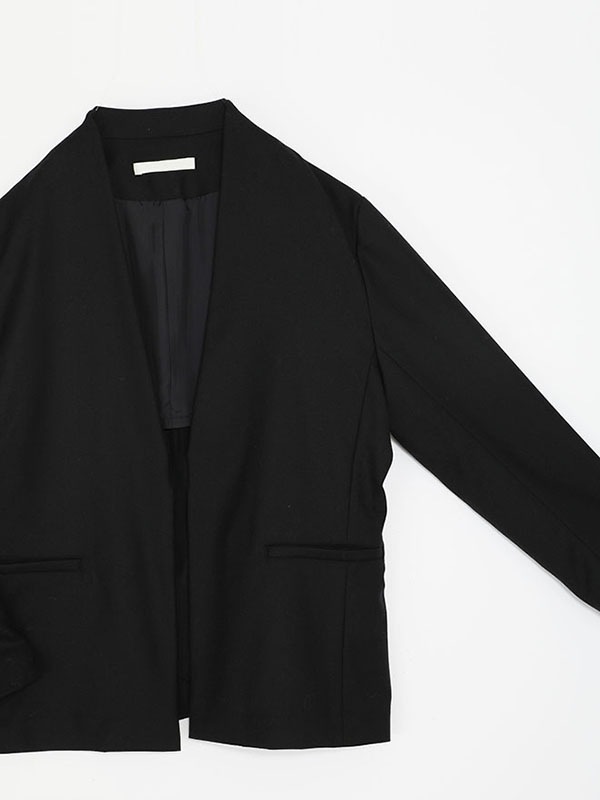 black jacket