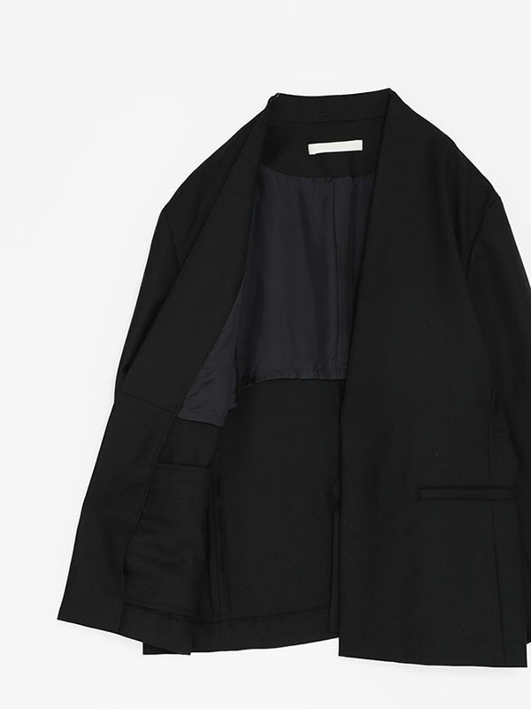 black jacket