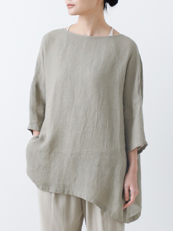 linen pullover