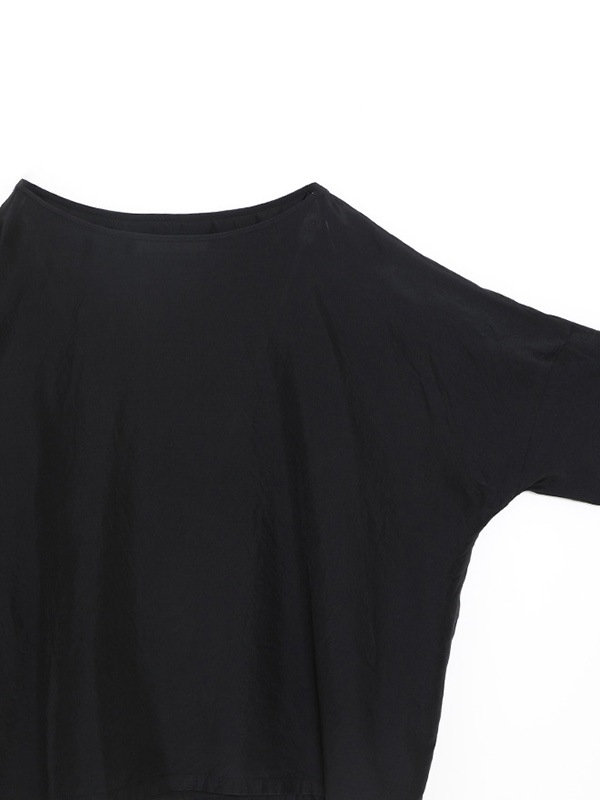 evam eva｜cupro silk pullover｜ladies',tops