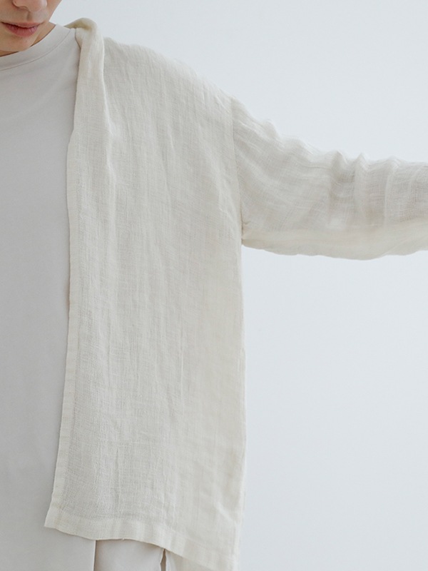 evam eva｜linen cardigan｜ladies',tops