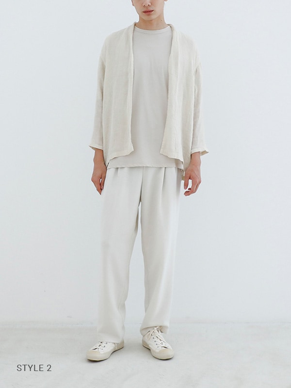 【evam eva】美品 リネン 2way カーディガン evam eva|linen cardigan|ladies',tops