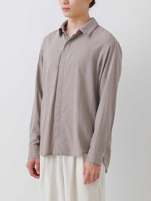 トップス evameva cotton shirt [men's] evameva cotton shirt [men's]