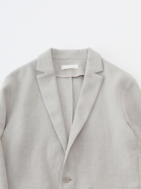 evam eva｜linen wool jacket [men's]｜men's