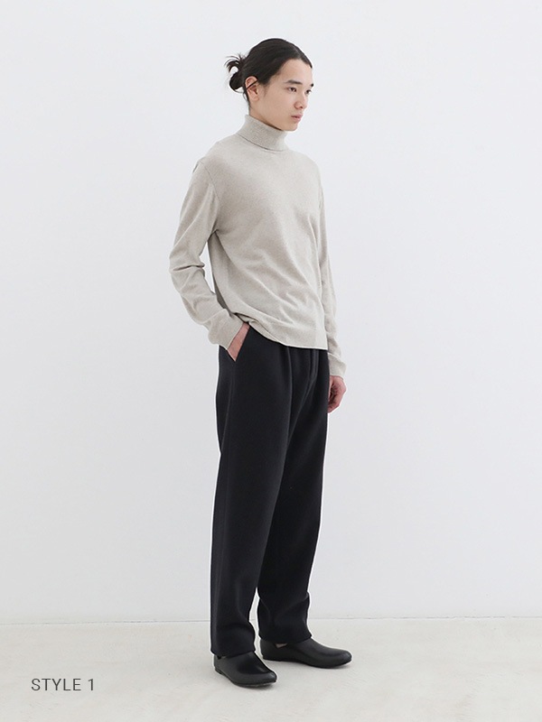 wool turtleneck [men's]