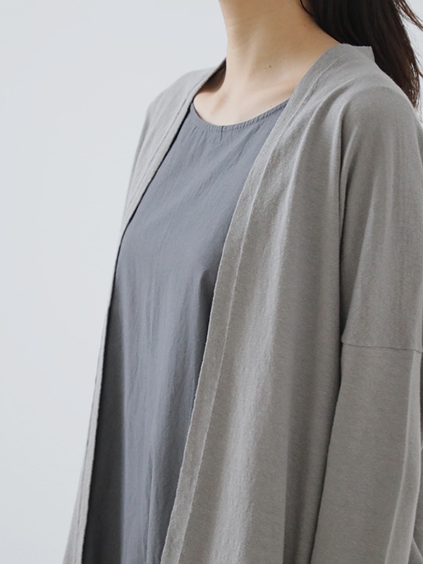 evam eva｜hemp cotton robe｜ladies',outer