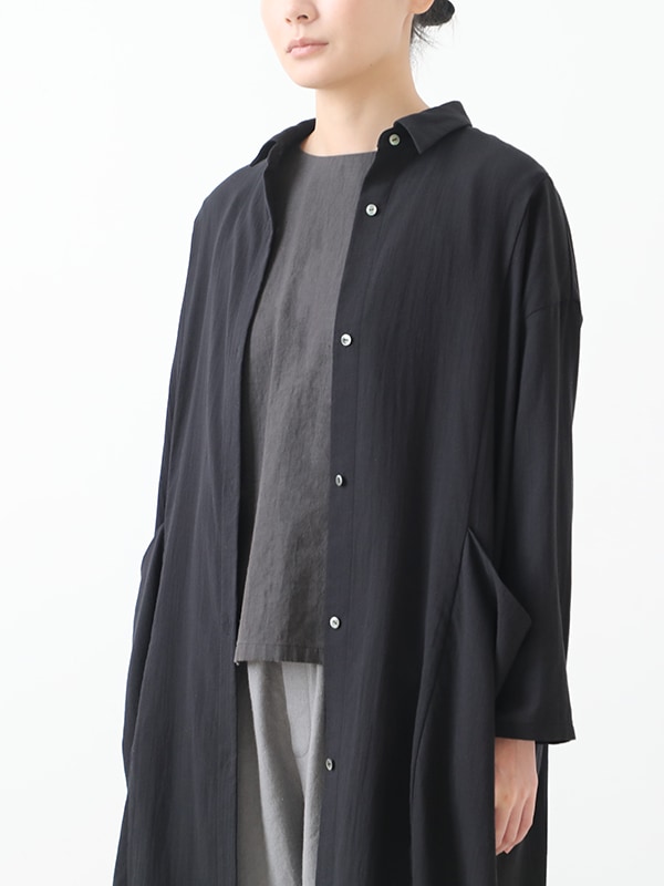 evam eva｜cotton shirt one-piece｜ladies',one-piece