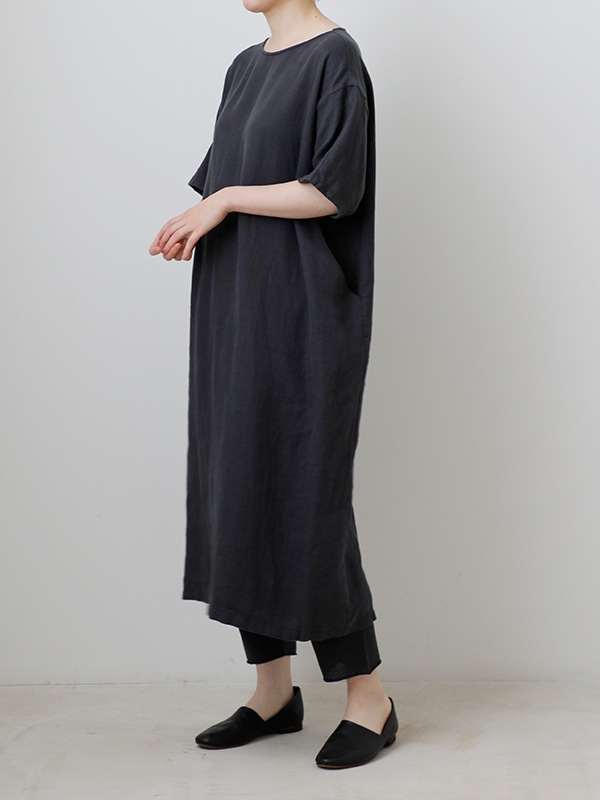 evam eva｜linen dolman one-piece｜ladies',one-piece
