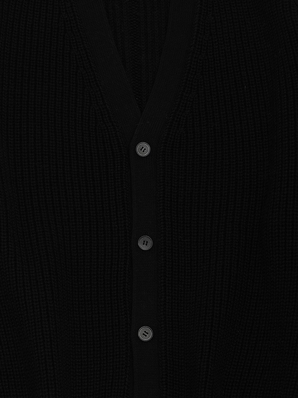 wool cotton aze cardigan [men's]
