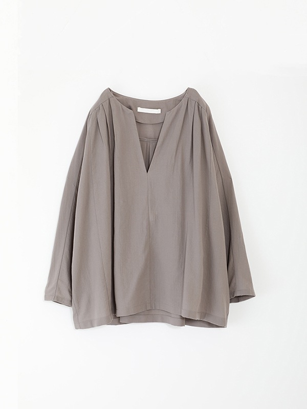 evam eva｜cotton tuck pullover｜ladies',tops