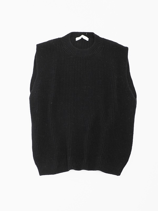 wool cotton aze vest [men's]