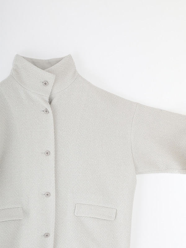 evam eva｜renew-wool stand short coat｜ladies',outer