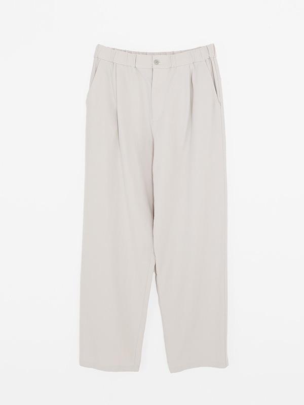 cotton voile wide pants [men's]