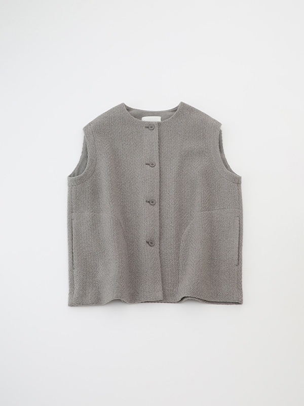 evam eva｜renew-wool vest｜ladies'