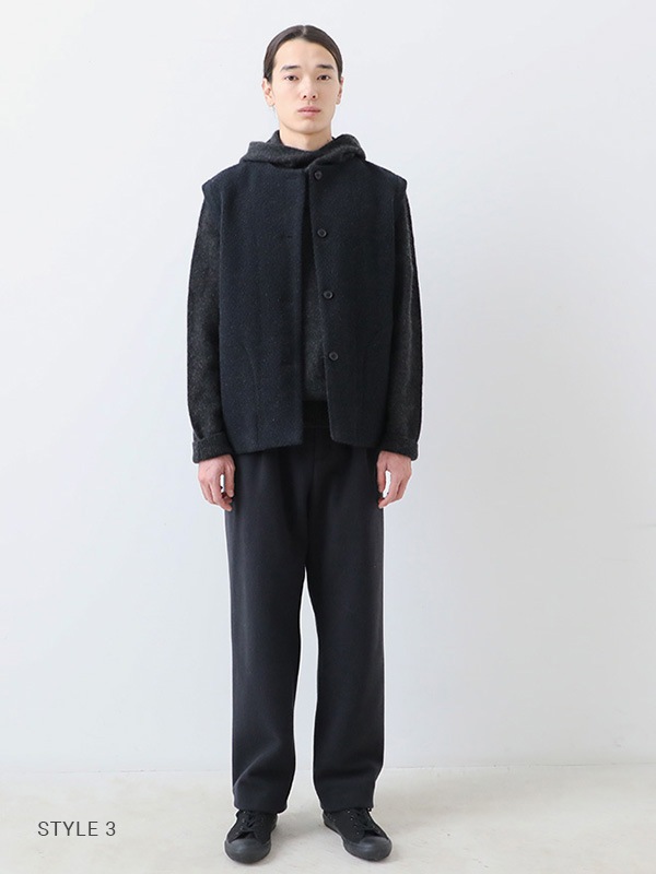 evam eva｜renew-wool vest｜ladies'