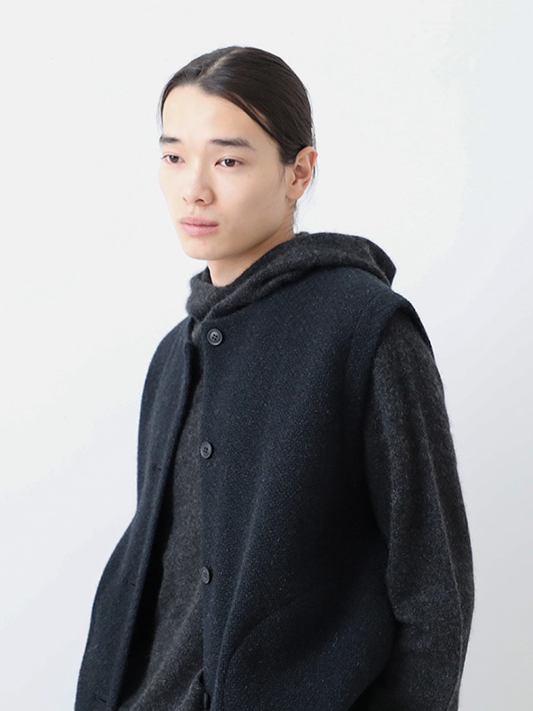 evam eva｜renew-wool vest｜ladies',outer