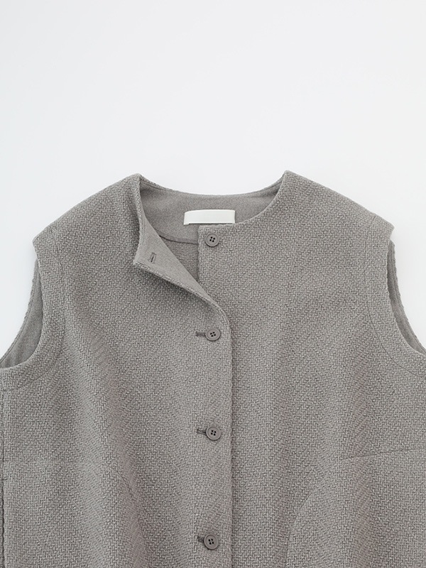 evam eva｜renew-wool vest｜ladies',outer