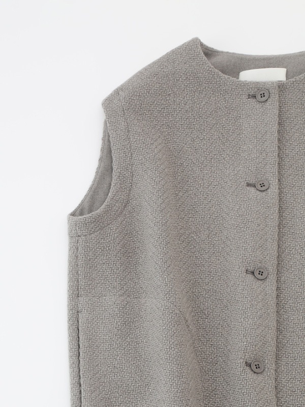 evam eva｜renew-wool vest｜ladies',outer