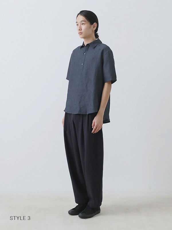 cotton voile volume pants