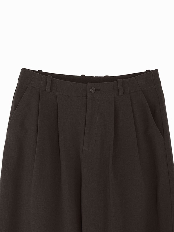 cotton voile volume pants
