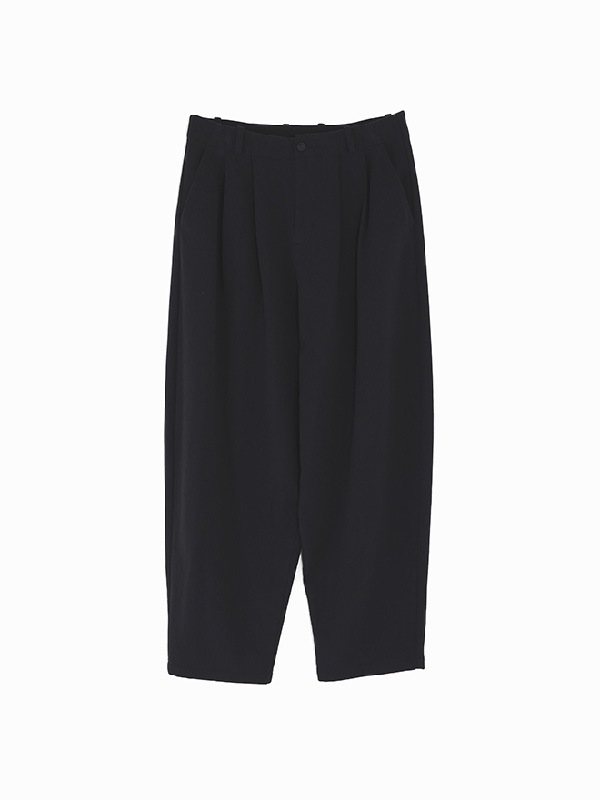 evam eva/ dry cotton PO  ブラック evam eva｜supima cotton culottes｜ladies',bottoms